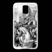 Coque Samsung Galaxy S5 Charles VII et Jeanne d'Arc