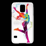 Coque Samsung Galaxy S5 Danseuse en couleur