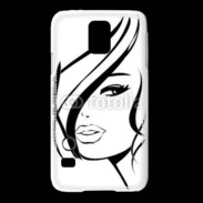 Coque Samsung Galaxy S5 Coiffure