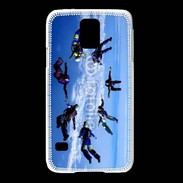 Coque Samsung Galaxy S5 Chute libre parachutisme
