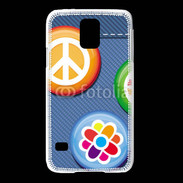 Coque Samsung Galaxy S5 Hippies jean's