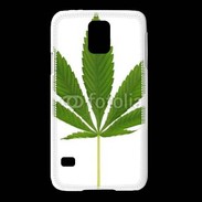 Coque Samsung Galaxy S5 Feuille de cannabis