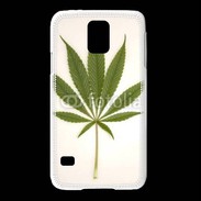 Coque Samsung Galaxy S5 Feuille de cannabis 3
