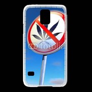 Coque Samsung Galaxy S5 Interdiction de cannabis 2