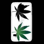 Coque Samsung Galaxy S5 Double feuilles de cannabis