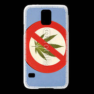 Coque Samsung Galaxy S5 Interdiction de cannabis 3