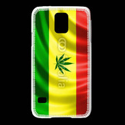 Coque Samsung Galaxy S5 Drapeau cannabis