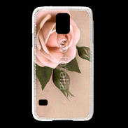 Coque Samsung Galaxy S5 Rose rétro 