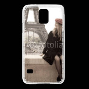 Coque Samsung Galaxy S5 Vintage Tour Eiffel 30