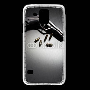 Coque Samsung Galaxy S5 Pistolet et munitions