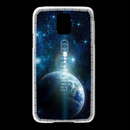 Coque Samsung Galaxy S5 Planète terre vue de l'espace 1