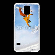 Coque Samsung Galaxy S5 Saut de snowboarder
