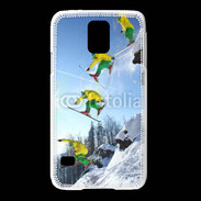 Coque Samsung Galaxy S5 Ski freestyle en montagne 20