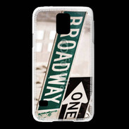 Coque Samsung Galaxy S5 Panneau Broadway 5