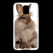 Coque Samsung Galaxy S5 Lapin marron