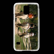 Coque Samsung Galaxy S5 Ballade à cheval 2