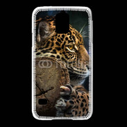 Coque Samsung Galaxy S5 Portrait d'un jaguar