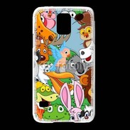 Coque Samsung Galaxy S5 Animaux cartoon