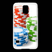 Coque Samsung Galaxy S5 Jeton de poker