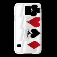 Coque Samsung Galaxy S5 Carte de poker 2