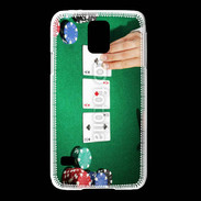 Coque Samsung Galaxy S5 Table de poker