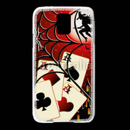Coque Samsung Galaxy S5 Halloween poker