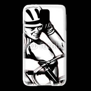 Coque Samsung Galaxy S5 Dessin de cycliste