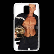 Coque Samsung Galaxy S5 Pompier stripteaser