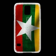 Coque Samsung Galaxy S5 Drapeau Birmanie