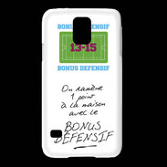 Coque Samsung Galaxy S5 1 point bonus offensif-défensif Blanc