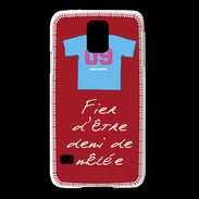 Coque Samsung Galaxy S5 Demi de mêlée Bonus offensif-défensif Rouge 2