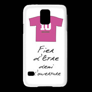 Coque Samsung Galaxy S5 Demi d'ouverture Bonus offensif-défensif Blanc