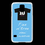 Coque Samsung Galaxy S5 Demi d'ouverture Bonus offensif-défensif Bleu 2