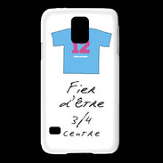 Coque Samsung Galaxy S5 3/4 centre G Bonus offensif-défensif Blanc 2