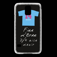 Coque Samsung Galaxy S5 3/4 aile droit Bonus offensif-défensif Noir 2