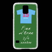 Coque Samsung Galaxy S5 3/4 arrière Bonus offensif-défensif Vert 2