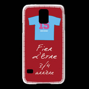 Coque Samsung Galaxy S5 3/4 arrière Bonus offensif-défensif Rouge 2