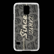 Coque Samsung Galaxy S5 Since crane gris 2002