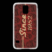 Coque Samsung Galaxy S5 Since crane rouge 1952