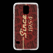 Coque Samsung Galaxy S5 Since crane rouge 1954