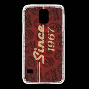 Coque Samsung Galaxy S5 Since crane rouge 1967