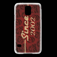 Coque Samsung Galaxy S5 Since crane rouge 2002