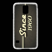 Coque Samsung Galaxy S5 Since 1960 gris