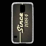 Coque Samsung Galaxy S5 Since 1984 gris
