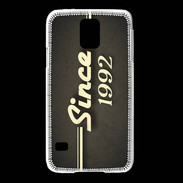 Coque Samsung Galaxy S5 Since 1992 gris