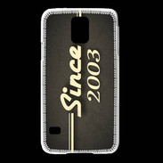 Coque Samsung Galaxy S5 Since 2003 gris