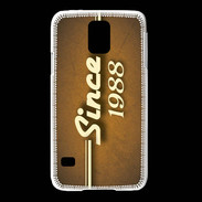 Coque Samsung Galaxy S5 Orange since 1988