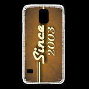 Coque Samsung Galaxy S5 Orange since 2003