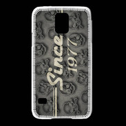 Coque Samsung Galaxy S5 Since crane gris 1977