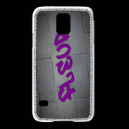 Coque Samsung Galaxy S5 Fleur Tag
